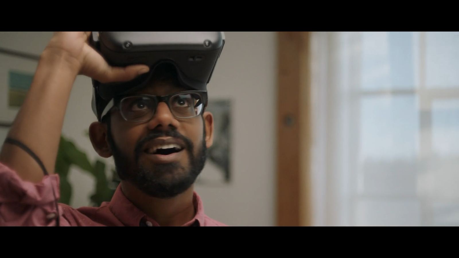 Still from Facebook WebXR