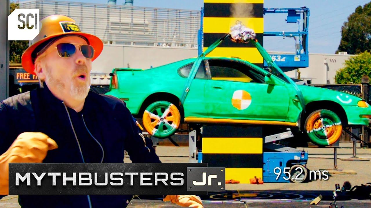 Still from MythBusters Jr.
